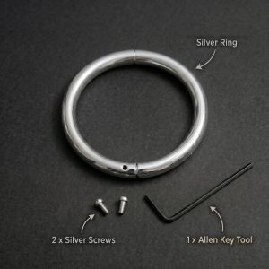 3 inch - Silver Bull Ring Bracelet Blank DIY - Cowboy Cartier Style Bangle